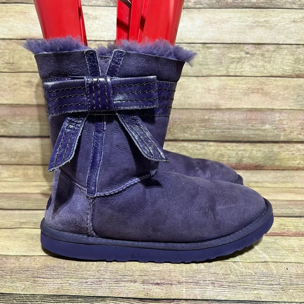 UGG purple suede
